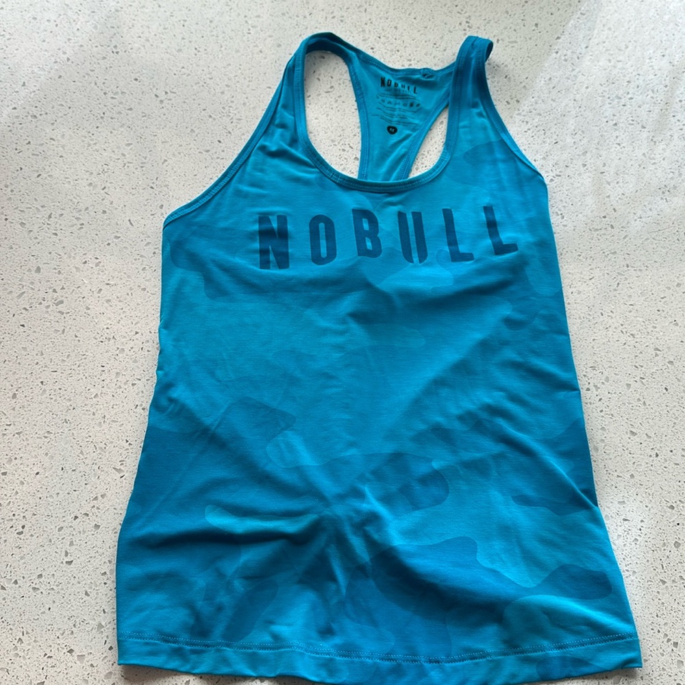 No Bull blue camo tank